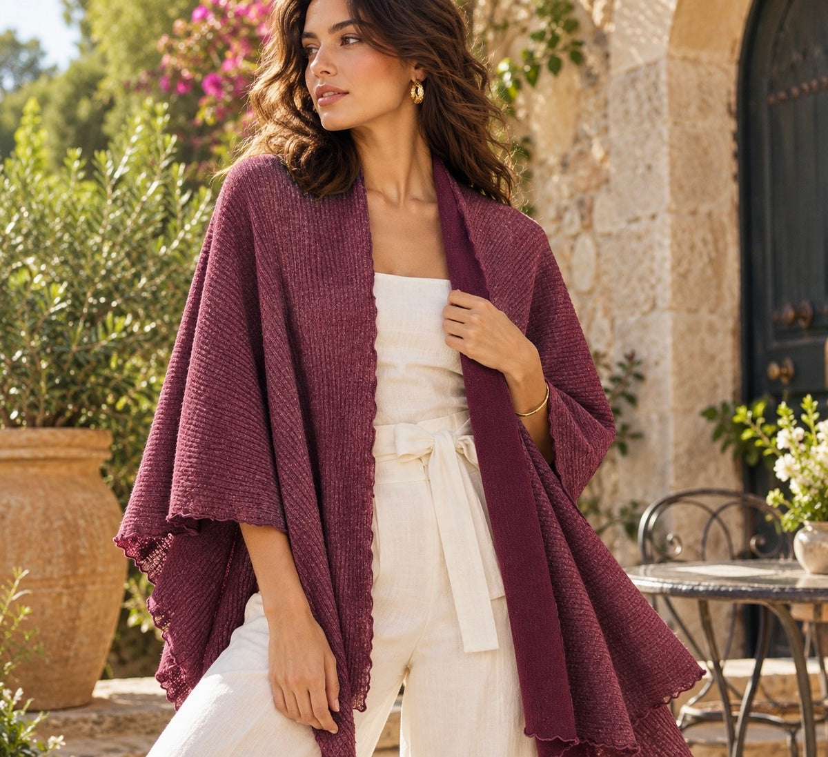 Syracus scarf by Anne de Shalla