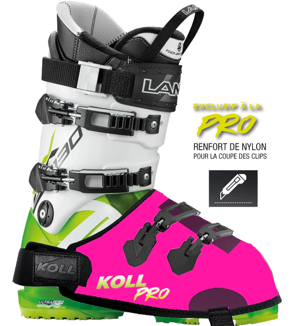 COUVRE-BOTTES PRO DE COMPÉTITION  | KOLL, Rose