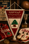 Fanion Liban Jeux Panarabe