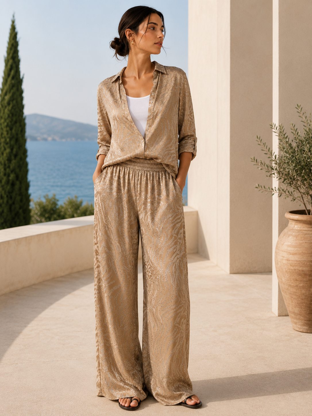 Pantalon Noix de Coco par Eternelle