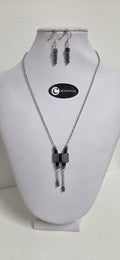 Collier court et b-d'oreille par Créations MJ