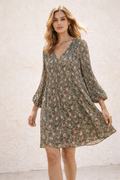 Robe tunique fleurie par Les Choix de Gaby