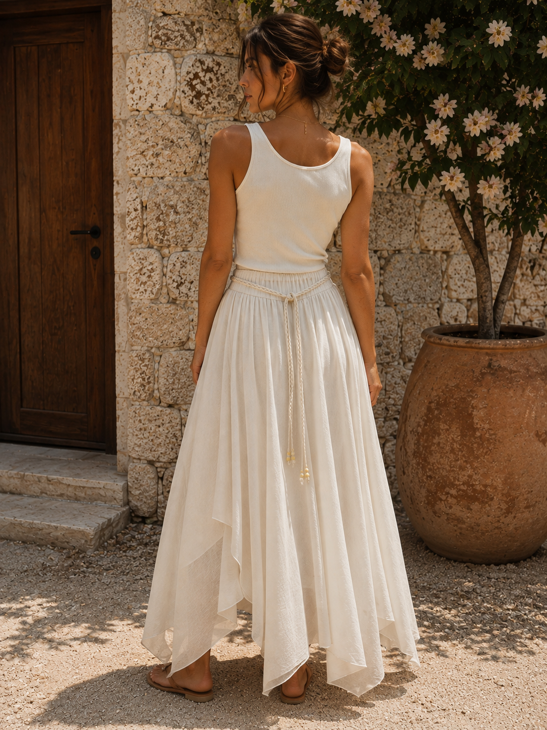 Jupe 100% coton par Eternelle