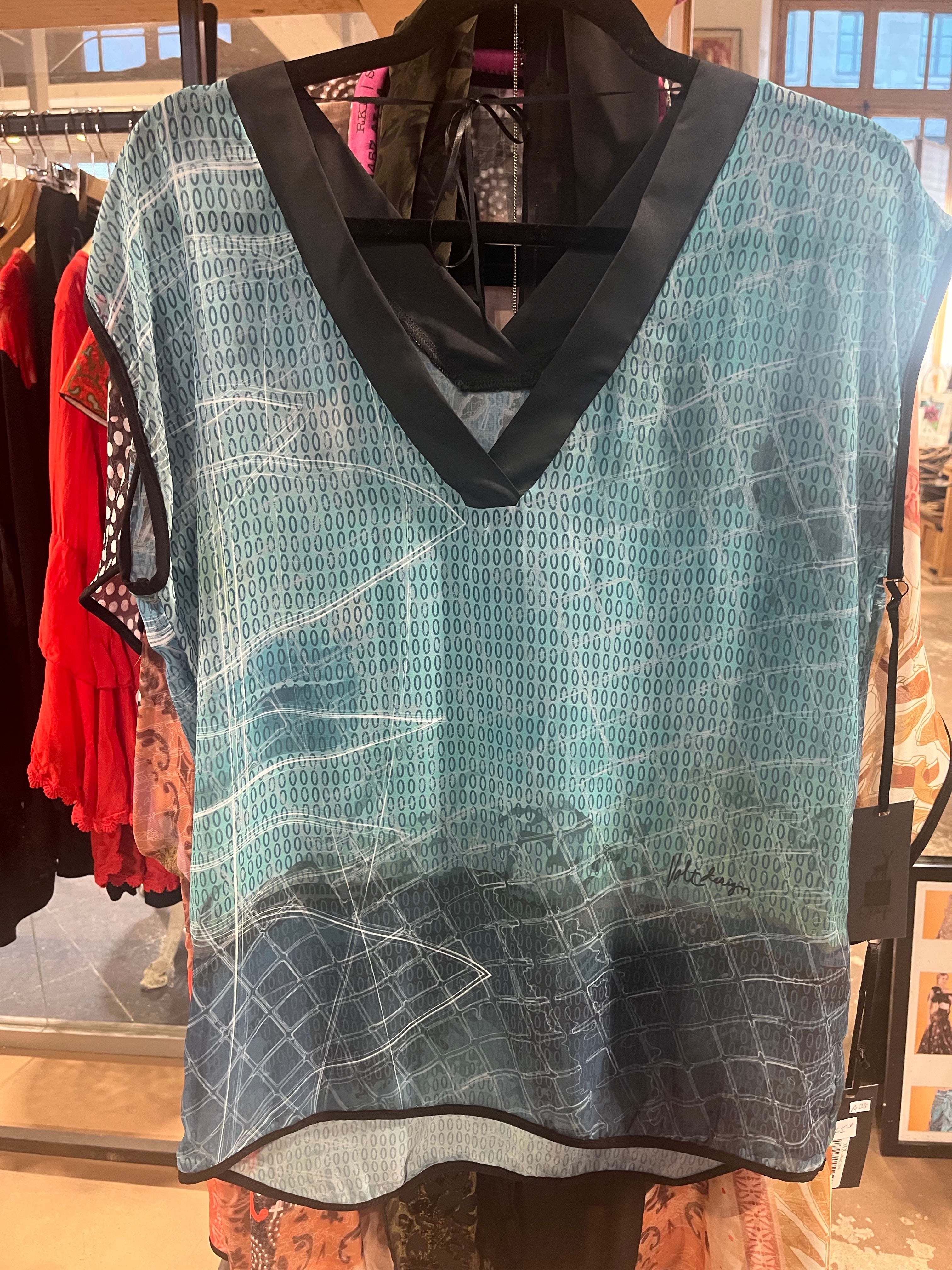 Débardeur Imprimée Chiffon no.456