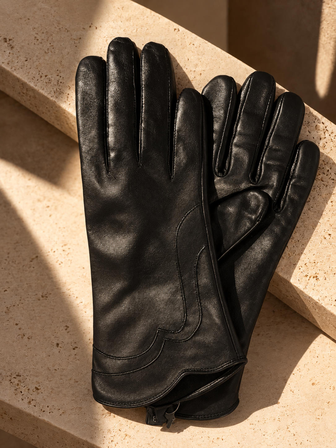 Furlux pour Femme Gants en Cuir véritable