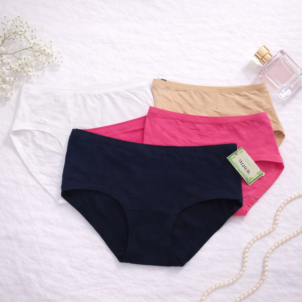 sous vetement hipster femme bamboo (3 sous-vetement) - Pedro Sport