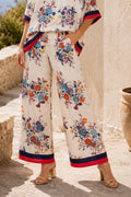Pantalon Fleuri Riviera par Éternelle
