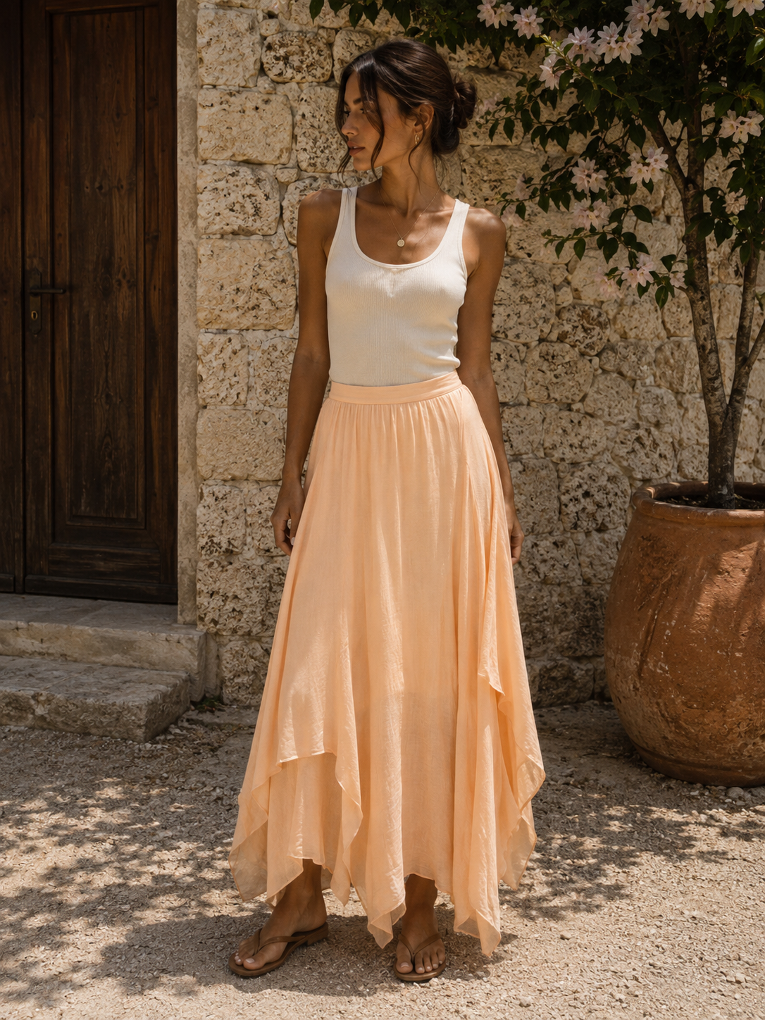 Jupe 100% coton par Eternelle