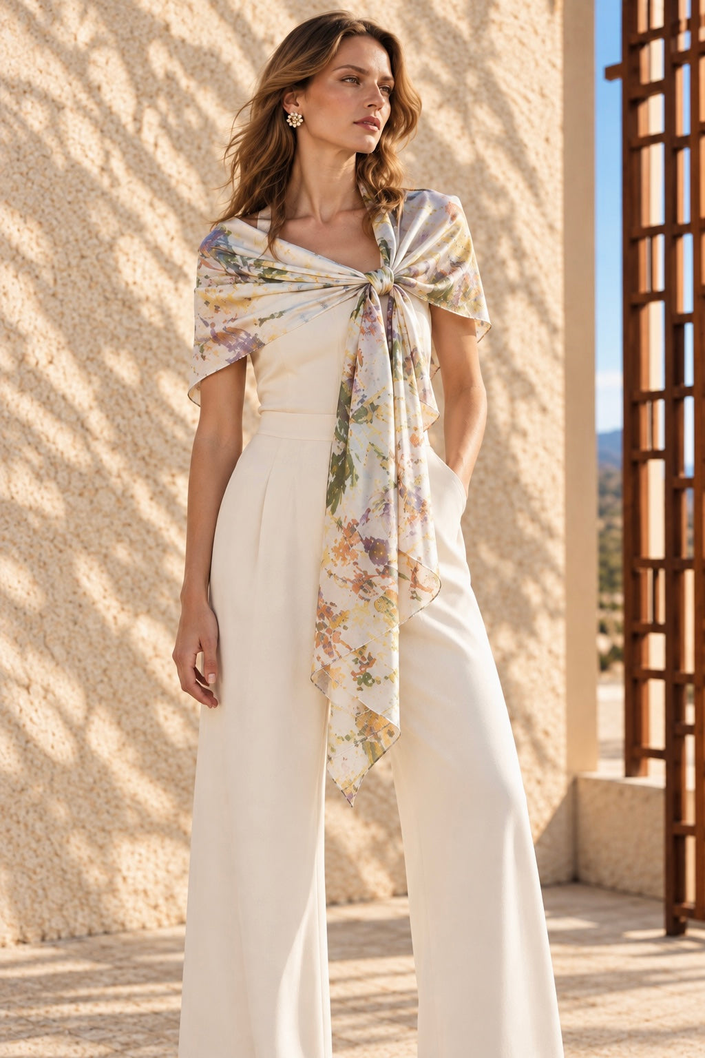 Syracus scarf by Anne de Shalla