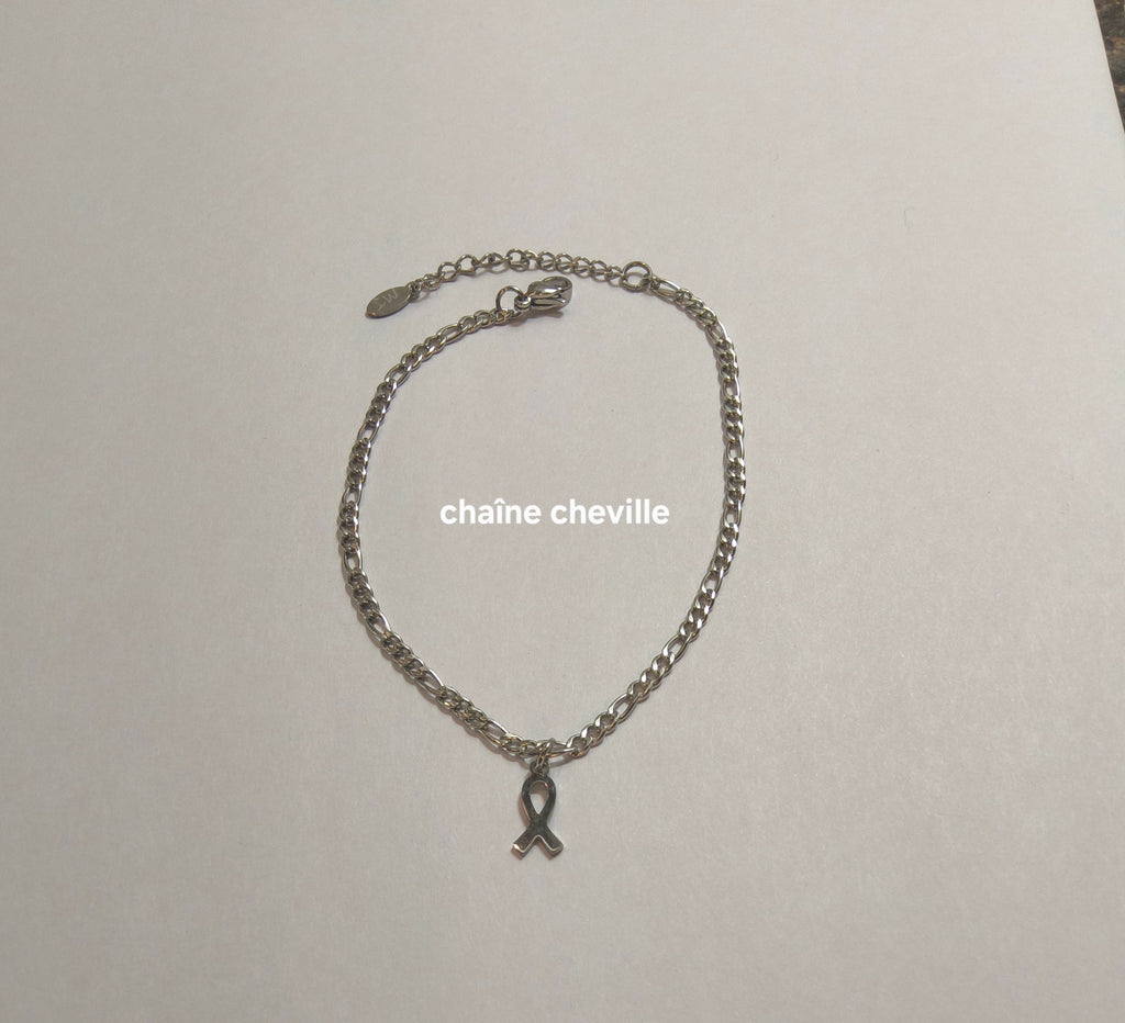 Chaîne cheville en acier par Créations MJ
