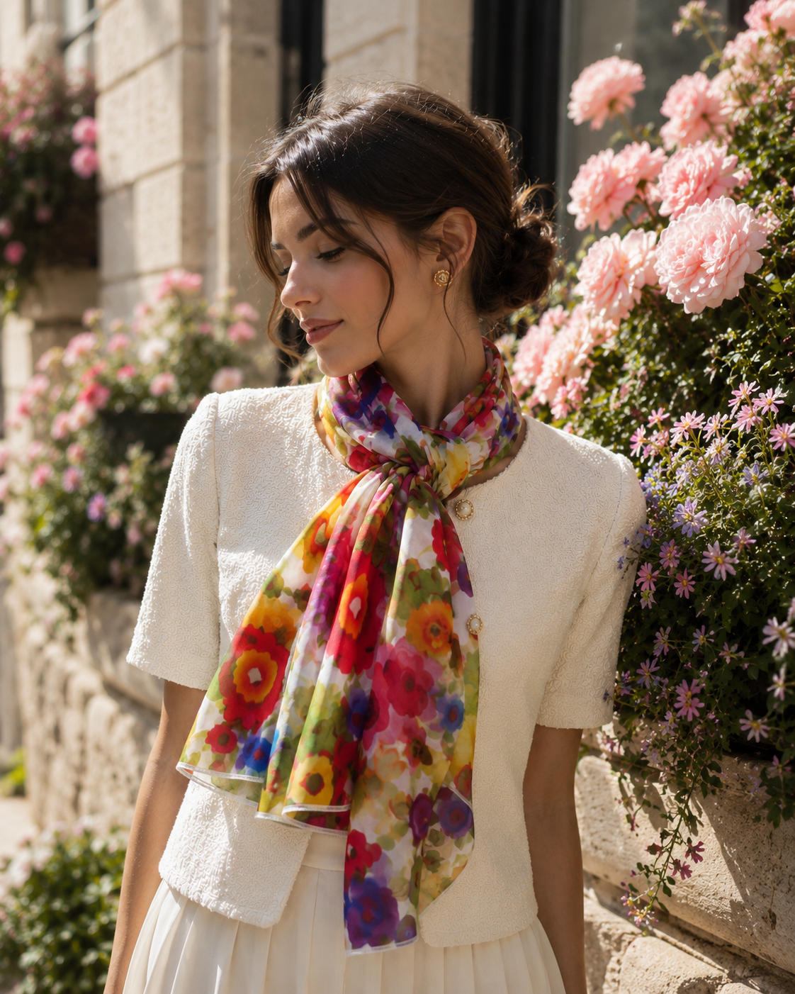 Foulard Challi par Anne de Shalla