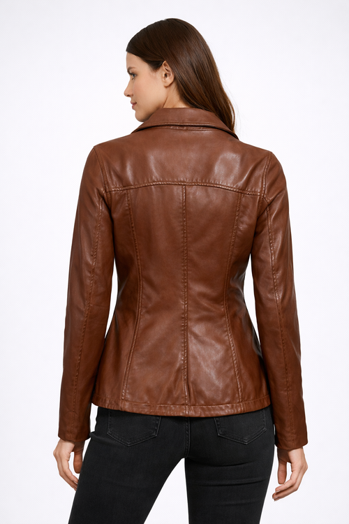 Veste en cuir