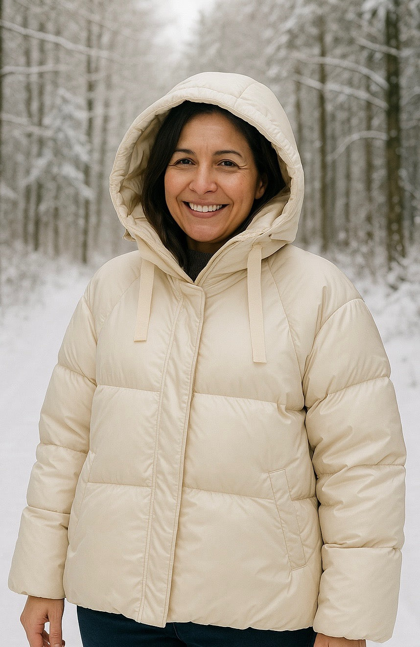 Puffer Jacket Stone par Les choix de Gaby