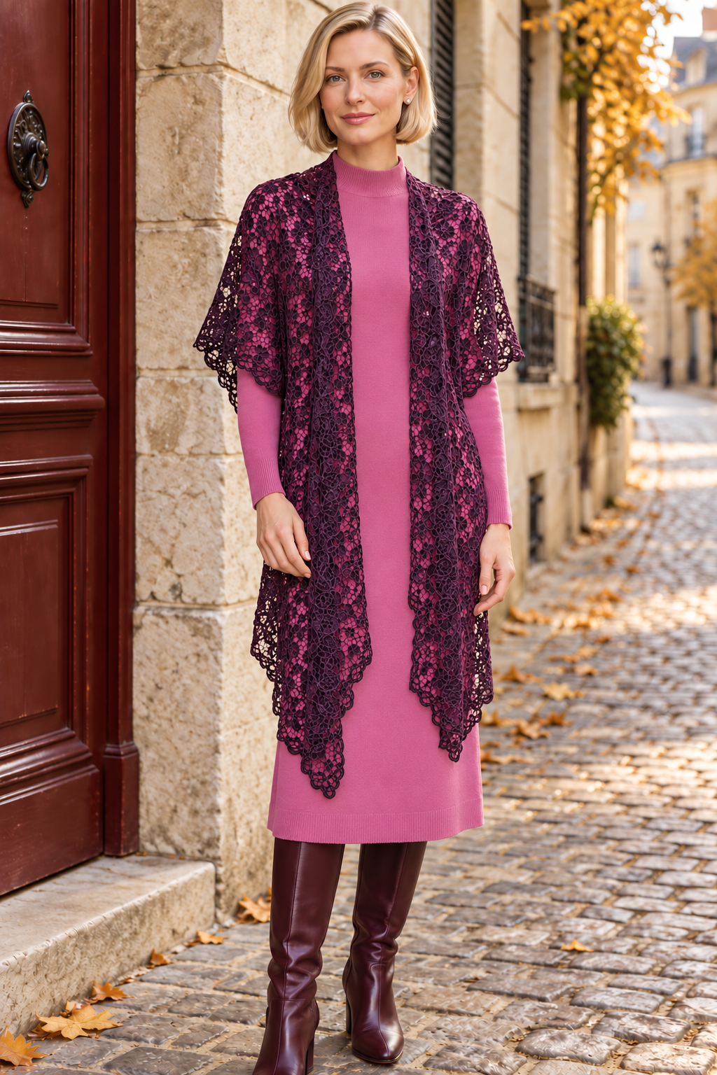 Syracus scarf by Anne de Shalla