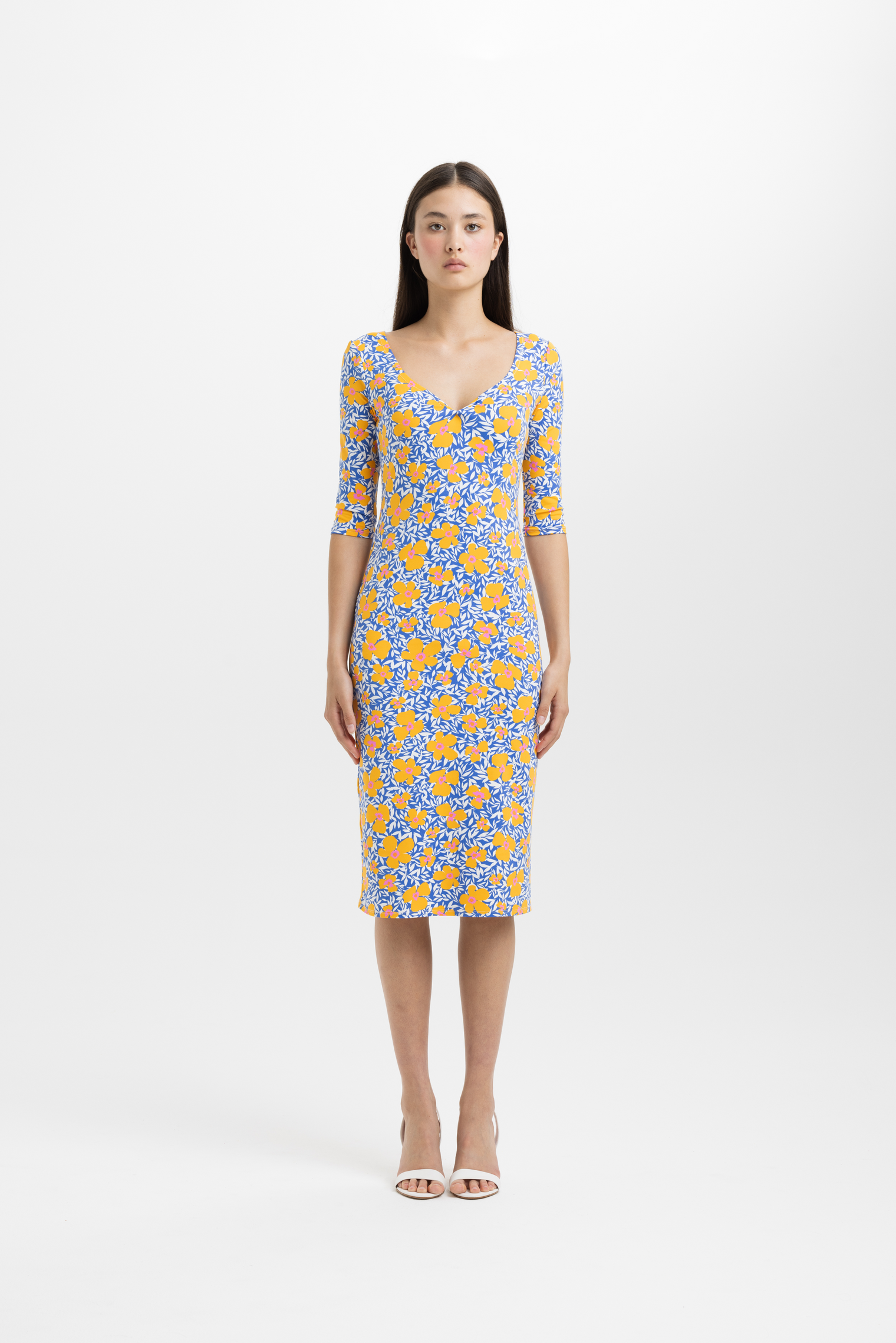 FILA - Jaune/bleu fleuri par Nadya Toto