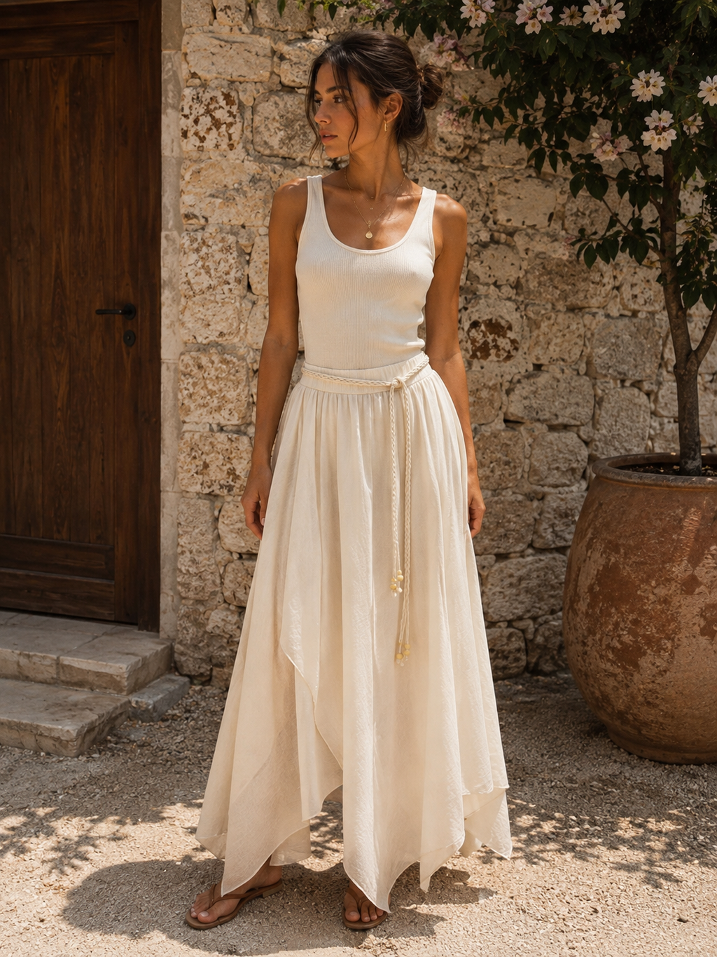 Jupe 100% coton par Eternelle