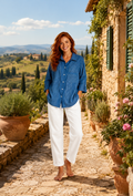 Chemise Rayée Bleu par Michael Tyler