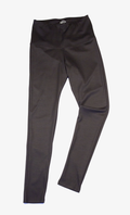Leggings Femme Mérinos Noir Taille Haute - Ultra Chaud
