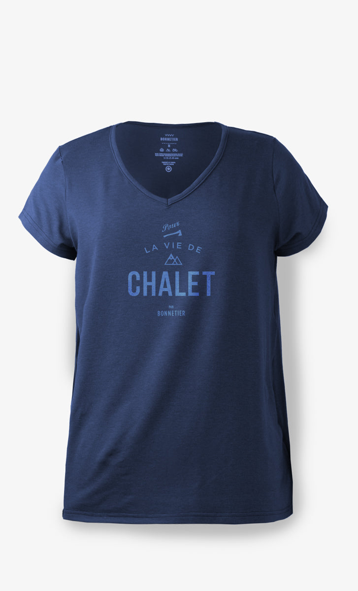 T-shirt Femme Marine - Chalet