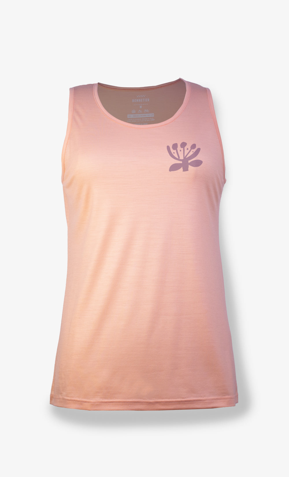 Camisole Mérinos Femme Pêche Ultra Léger - Fleur