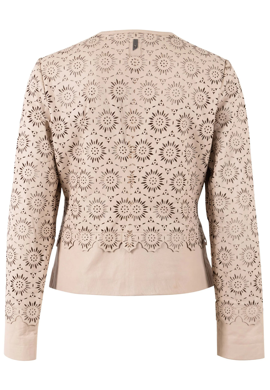 Veste en cuir Lacey RF Couleur Bone par Mauritius