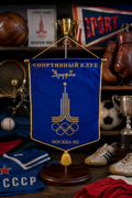 Fanion Jeux Olympiques de Moscou 1980