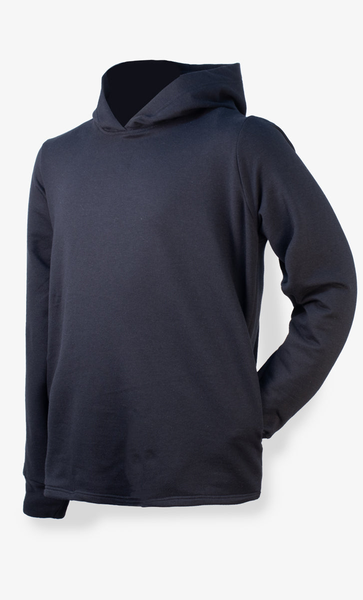 Haut à Capuchon Homme Noir - Alpin