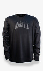 Manches Longues Mérinos Homme Techcrew Noir - Boréal