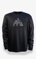 Manches Longues Mérinos Homme Techcrew Noir - Pic