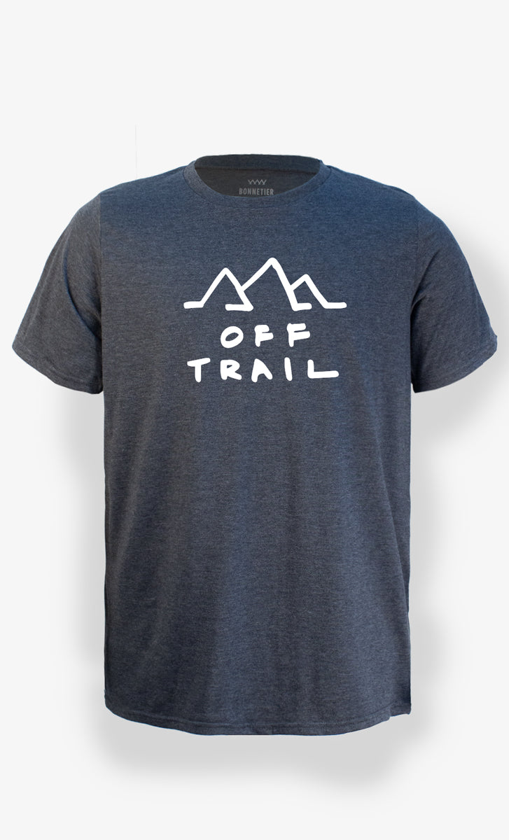 T-Shirt Homme Charbon - Off Trail