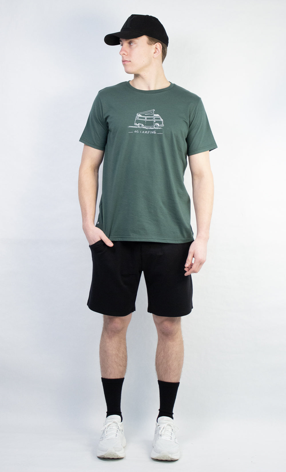 T-Shirt Homme Vert - Van