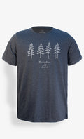 T-Shirt Homme Charbon - Quatre Arbres