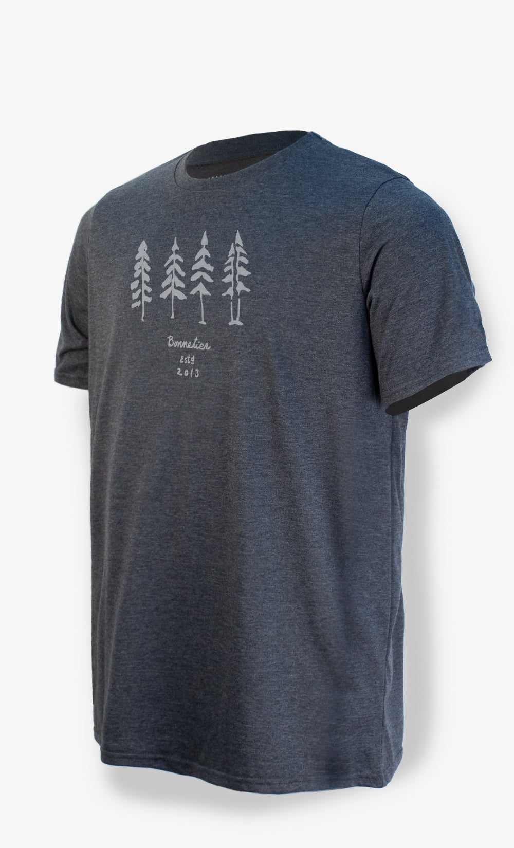 T-Shirt Homme Charbon - Quatre Arbres