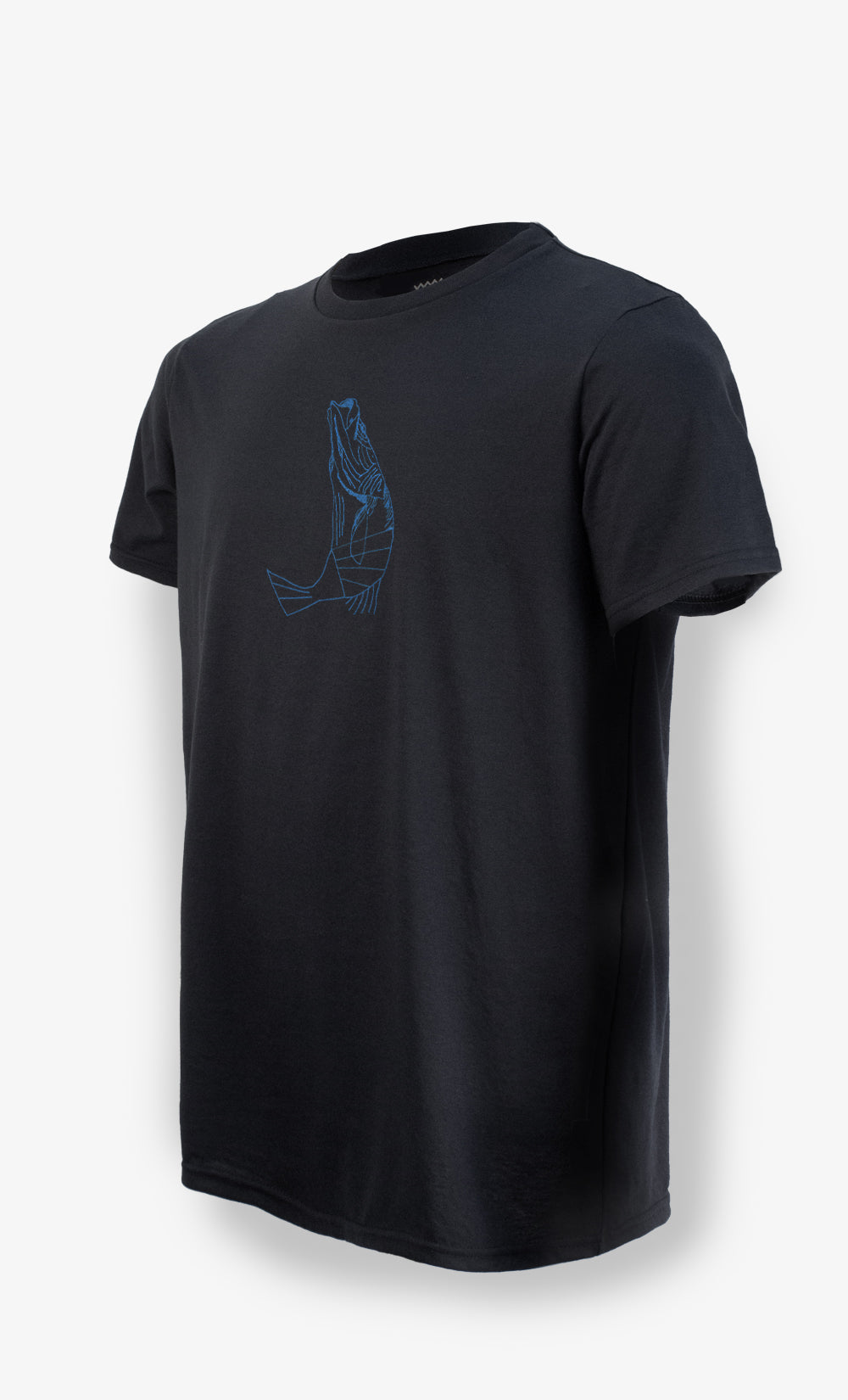 T-Shirt Homme Noir - Poisson