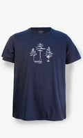 T-Shirt Homme Marine - Trois Arbres
