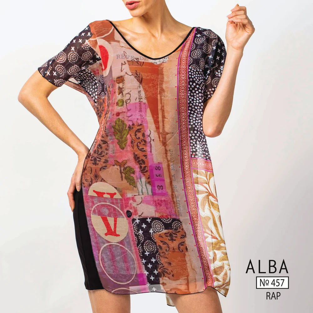 Tunique Superposée avec poches no.457-Alba