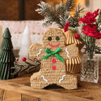 Boîte de friandises de Noël en pain d'épice - Fille par Lula Flora