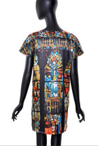 Robe│Tunique satinée no.364-Notre Dame