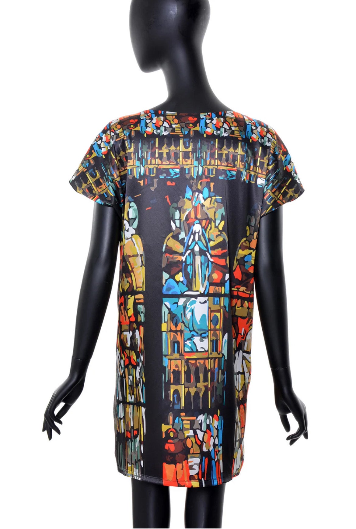 Robe│Tunique satinée no.364-Notre Dame