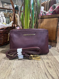 Petit Sac Bandouillere en Cuir véritable, ANNIE par Annick Levesque