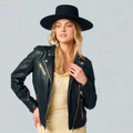 Veste en cuir - SOFIA 4 RF
