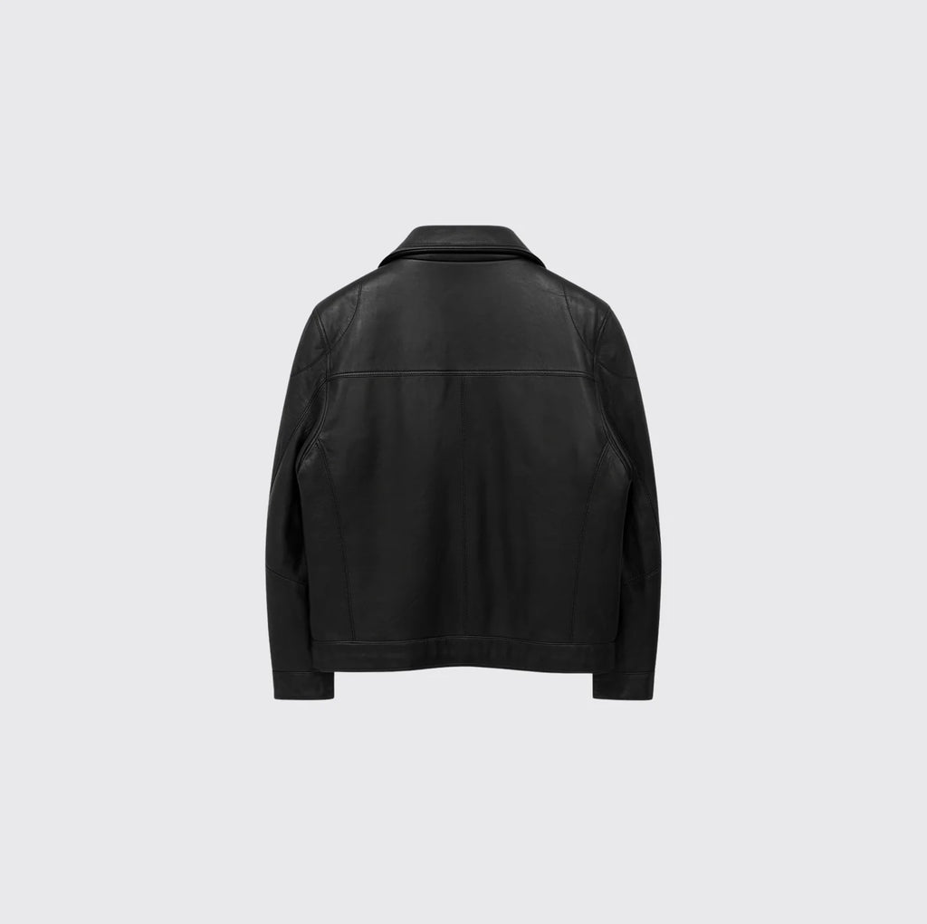 Veste en cuir classique - Style 40579 - Homme