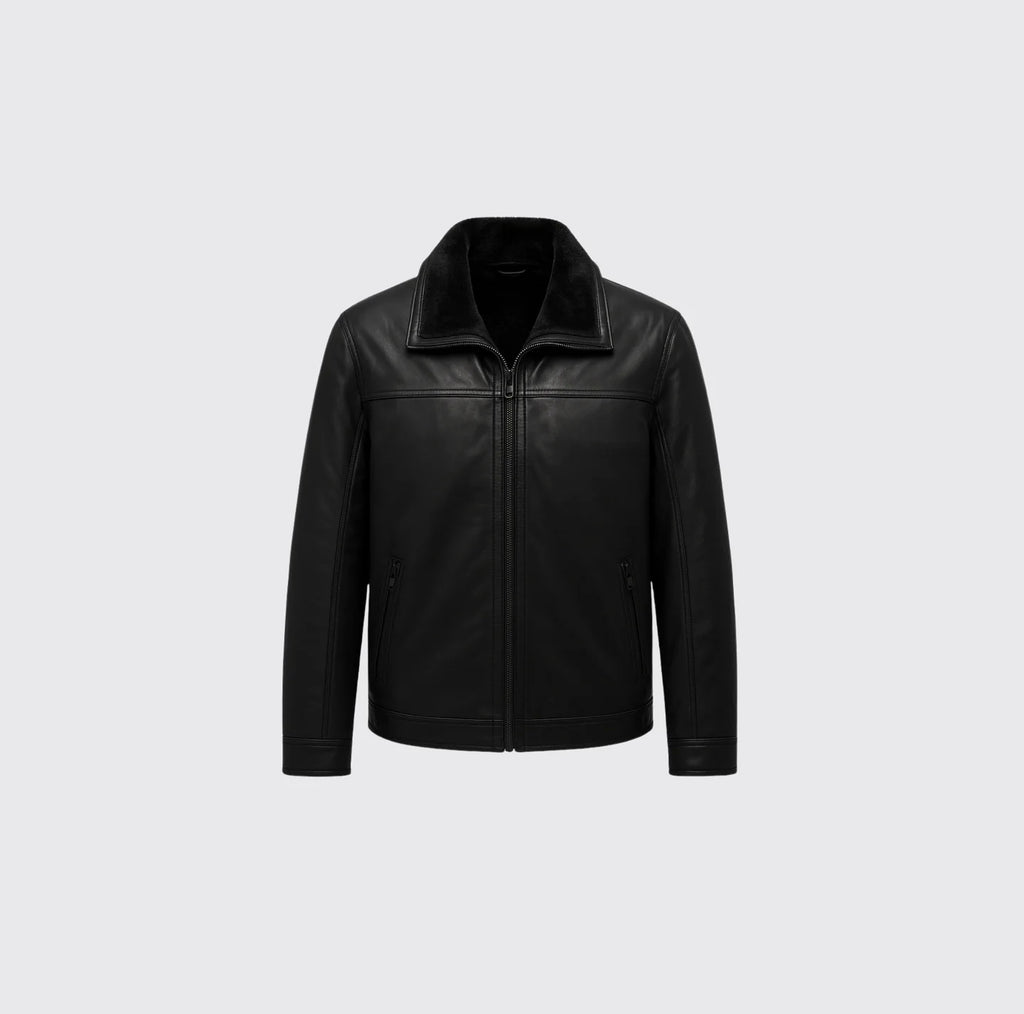 Veste en cuir - Style  40649 - Homme