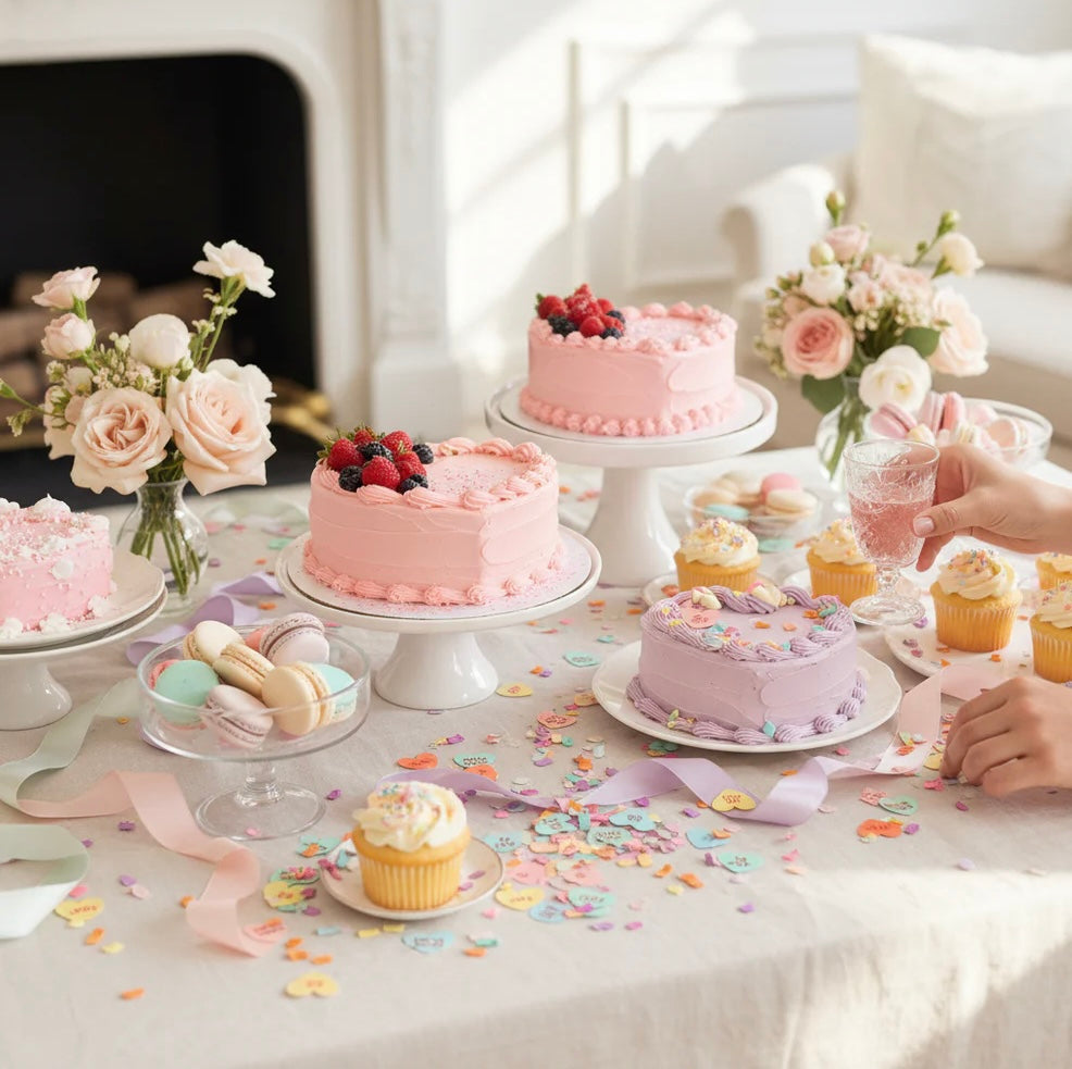 Confettis en forme de cœur pour la Saint-Valentin