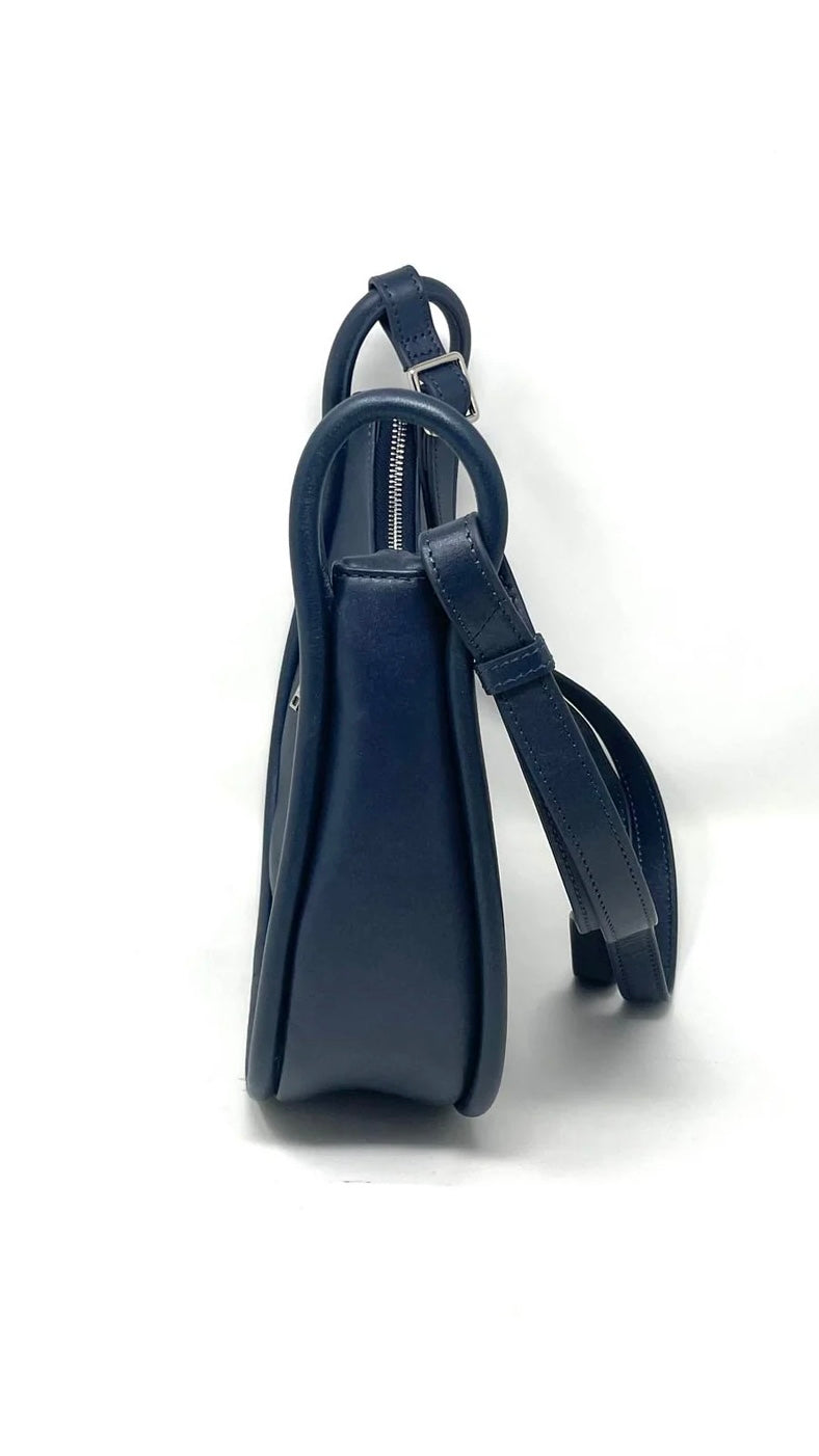 Petit Sac à bandoulière en Cuir véritable, SABRINA par Annick-Levesque