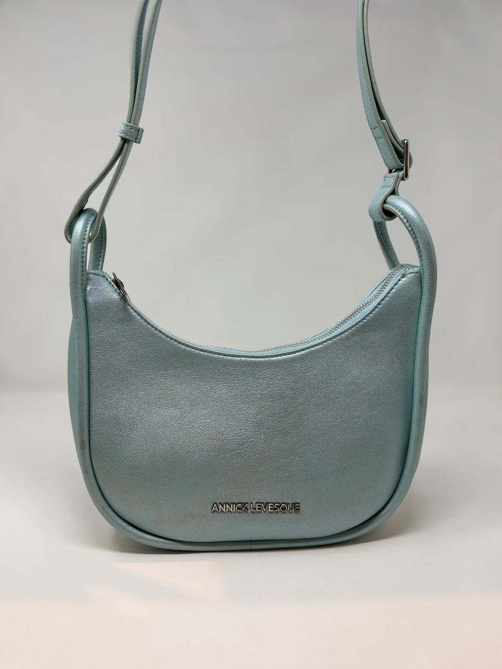 Petit Sac à bandoulière en Cuir véritable, SABRINA par Annick-Levesque