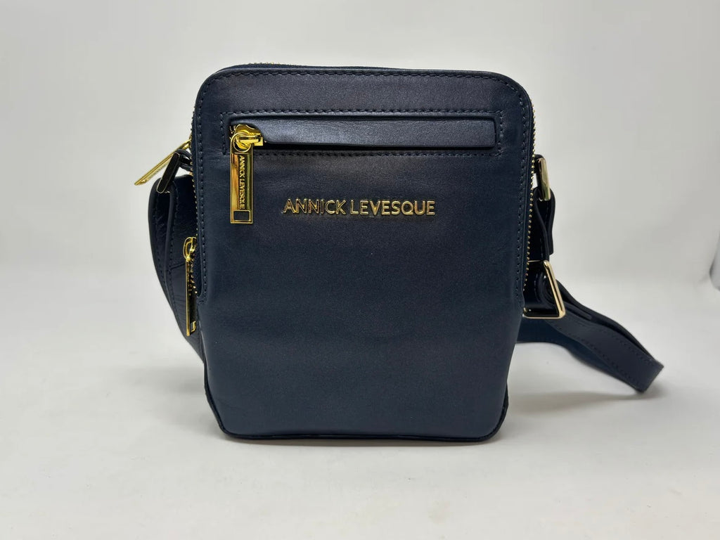 Petit Sac en Cuir véritable, NADINE par Annick-Levesque