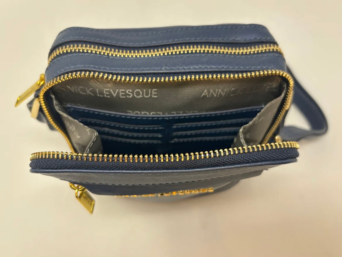Petit Sac en Cuir véritable, NADINE par Annick-Levesque
