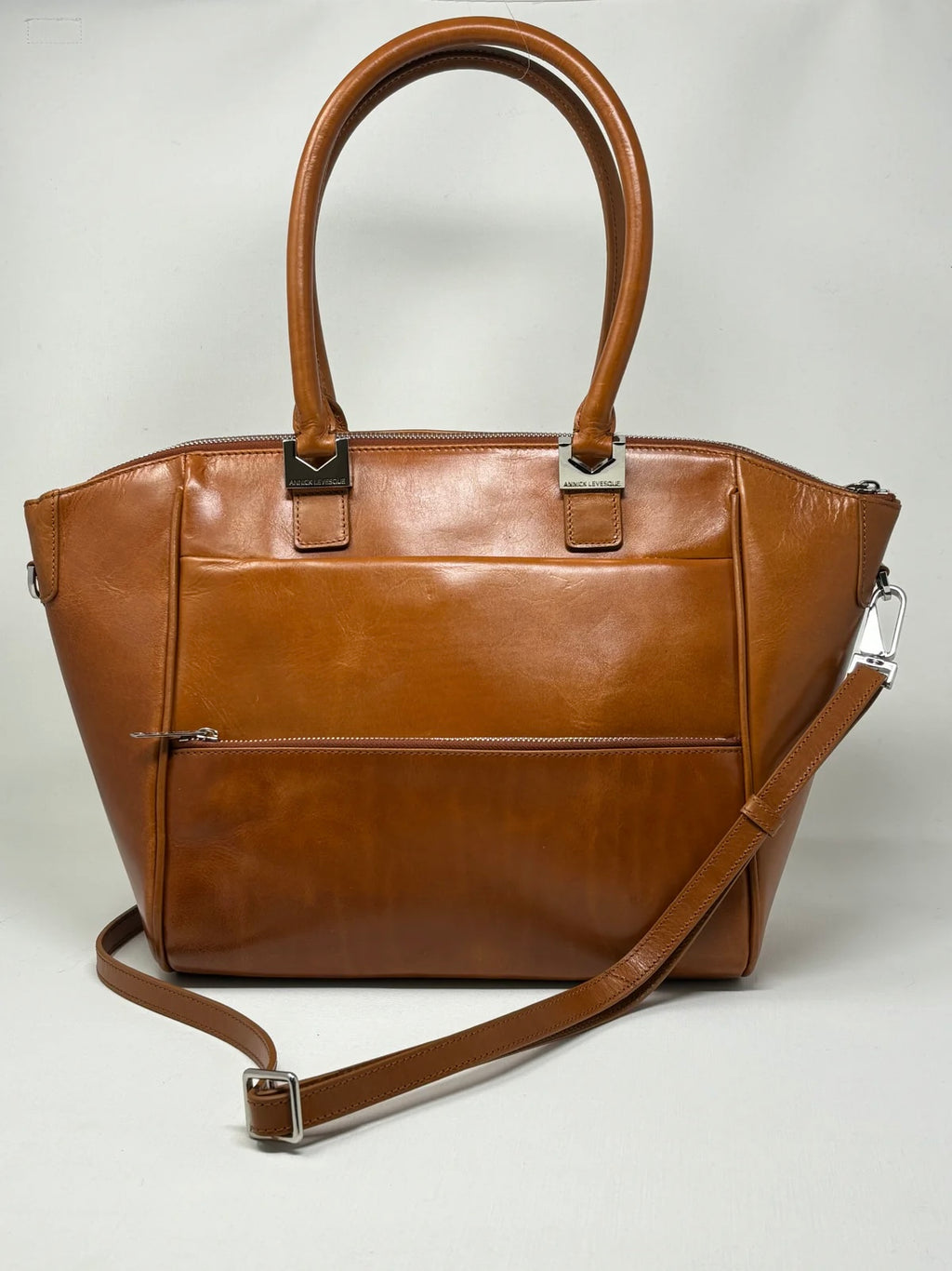 Sac à main en Cuir véritable, MONA par Annick-Levesque