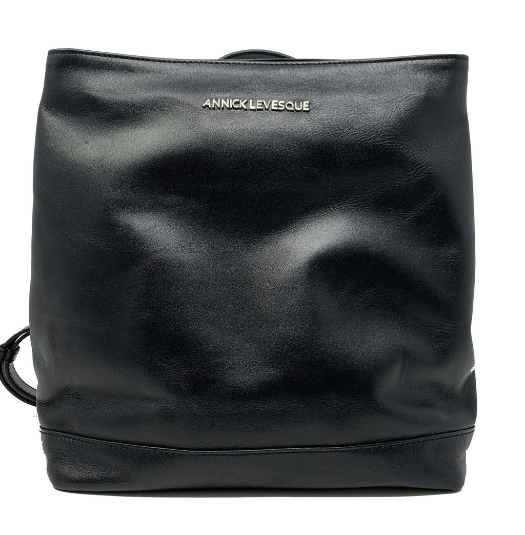 Sac à dos Antivol en Cuir véritable, LORE par Annick-Levesque